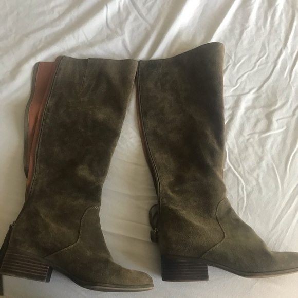 lucky brand mid calf boots